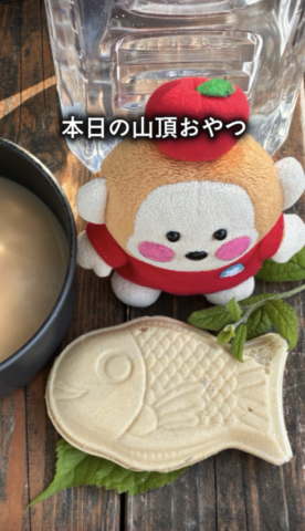 茅野市の小泉山｜ 山頂おやつでほっこりなもおすけの信州里山ハイキング
